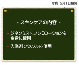 脱ステロイド スキンケアの内容